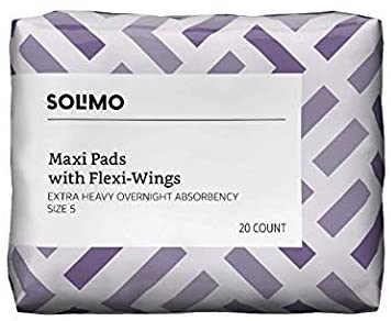Bag of maxi pads